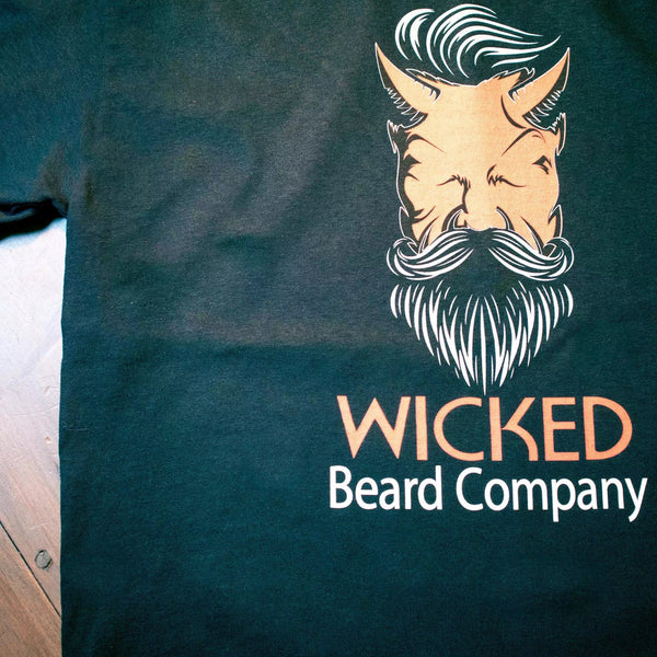 Wicked Beard Company T-Shirt Medium / Black Wicked Beard Company T-Shirt